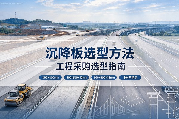 六安沉降板选择方法