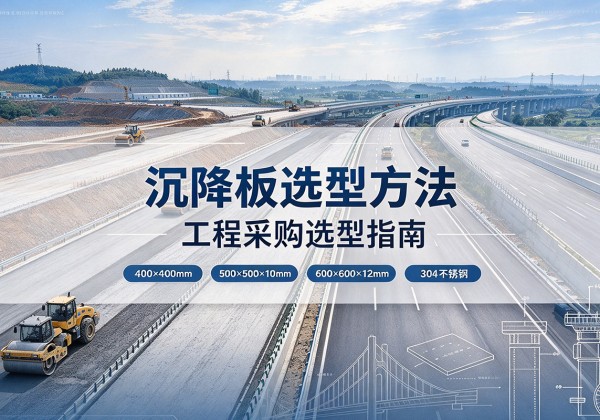 六安沉降板选择方法