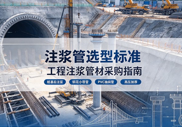 六安注浆管选型标准